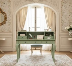 Casa Padrino Scrivania stile country, 130 x 60 x 103 cm