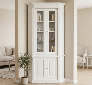 Casa Padrino Vitrina estilo rústico, 114 x 52 x 228 cm Casa Padrino Vitrina estilo rústico, 114 x 52 x 228 cm