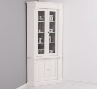 Casa Padrino Vitrine im Landhausstil, 114 x 52 x 228 cm