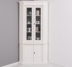 Casa Padrino Vitrine im Landhausstil, 114 x 52 x 228 cm Casa Padrino Vitrine im Landhausstil, 114 x 52 x 228 cm