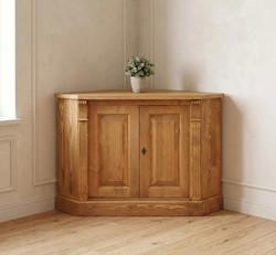 Casa Padrino Sideboard im Landhausstil mit 2 Türen und Eichenholzplatte, 110 x 52 x 78 cm Casa Padrino Sideboard im Landhausstil mit 2 Türen und Eichenholzplatte, 110 x 52 x 78 cm