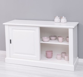 Casa Padrino Sideboard im Landhausstil mit 2 Schiebetüren, 135 x 48 x 78 cm