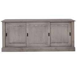 Casa Padrino Sideboard im Landhausstil mit 3 Schiebetüren, 188 x 48 x 78 cm