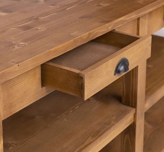 Casa Padrino Küchenschrank im Landhausstil mit 4 Schubladen, 180 x 85 x 90 cm