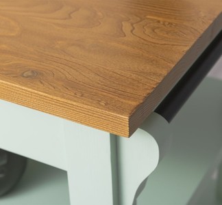 Casa Padrino Küchenschrank im Landhausstil mit 4 Schubladen, 180 x 85 x 90 cm