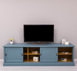 Casa Padrino TV Cabinet Country Style with 4 sliding doors, 246 x 46 x 70 cm Casa Padrino TV Cabinet Country Style with 4 sliding doors, 246 x 46 x 70 cm