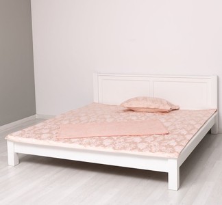 Casa Padrino Bett im Landhausstil, 160 x 200 x 82 cm