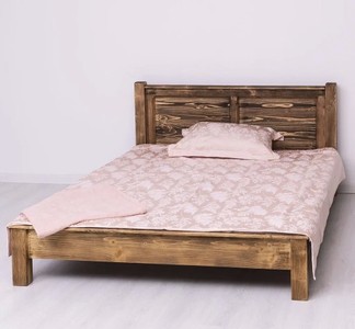Casa Padrino Bett im Landhausstil, 140 x 200 x 82 cm