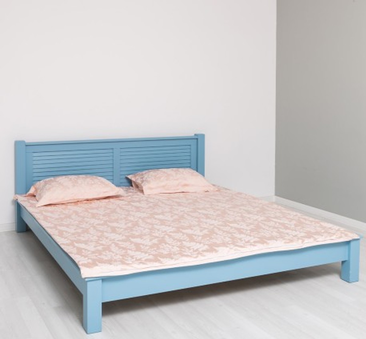Casa Padrino Bett im Landhausstil, 140 x 200 x 82 cm