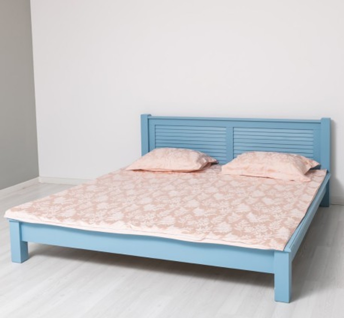 Casa Padrino Bett im Landhausstil, 140 x 200 x 82 cm