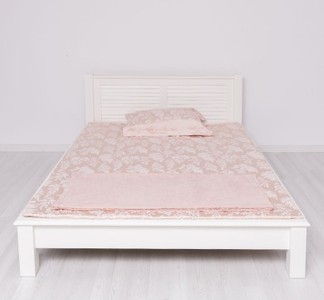 Casa Padrino Bett im Landhausstil, 140 x 200 x 82 cm