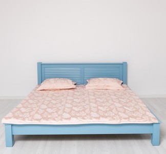 Casa Padrino Bett im Landhausstil, 160 x 200 x 82 cm