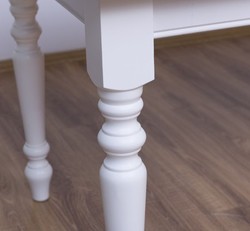Casa Padrino Esstisch im Landhausstil mit Eichenholzplatte, 160 x 90 x 78 cm Casa Padrino Esstisch im Landhausstil mit Eichenholzplatte, 160 x 90 x 78 cm