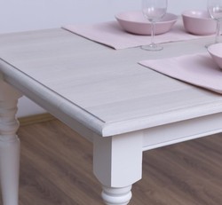 Casa Padrino Esstisch im Landhausstil mit Eichenholzplatte, 160 x 90 x 78 cm Casa Padrino Esstisch im Landhausstil mit Eichenholzplatte, 160 x 90 x 78 cm