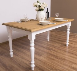 Casa Padrino Esstisch im Landhausstil, 180 x 90 x 78 cm Casa Padrino Esstisch im Landhausstil, 180 x 90 x 78 cm