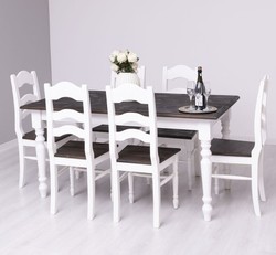 Casa Padrino Esstisch im Landhausstil, 180 x 90 x 78 cm Casa Padrino Esstisch im Landhausstil, 180 x 90 x 78 cm