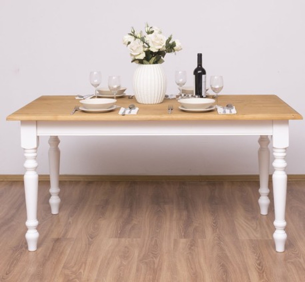 Casa Padrino Esstisch im Landhausstil, 210 x 90 x 78 cm Casa Padrino Esstisch im Landhausstil, 210 x 90 x 78 cm