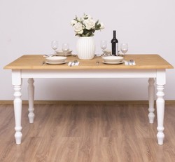 Casa Padrino Esstisch im Landhausstil, 210 x 90 x 78 cm Casa Padrino Esstisch im Landhausstil, 210 x 90 x 78 cm