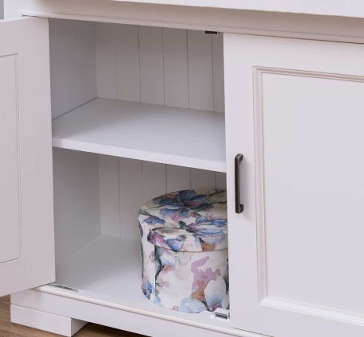 Casa Padrino Chest of Drawers Country Style with 2 doors, 1 drawer and oak top, 100 x 35 x 90 cm Casa Padrino Chest of Drawers Country Style with 2 doors, 1 drawer and oak top, 100 x 35 x 90 cm