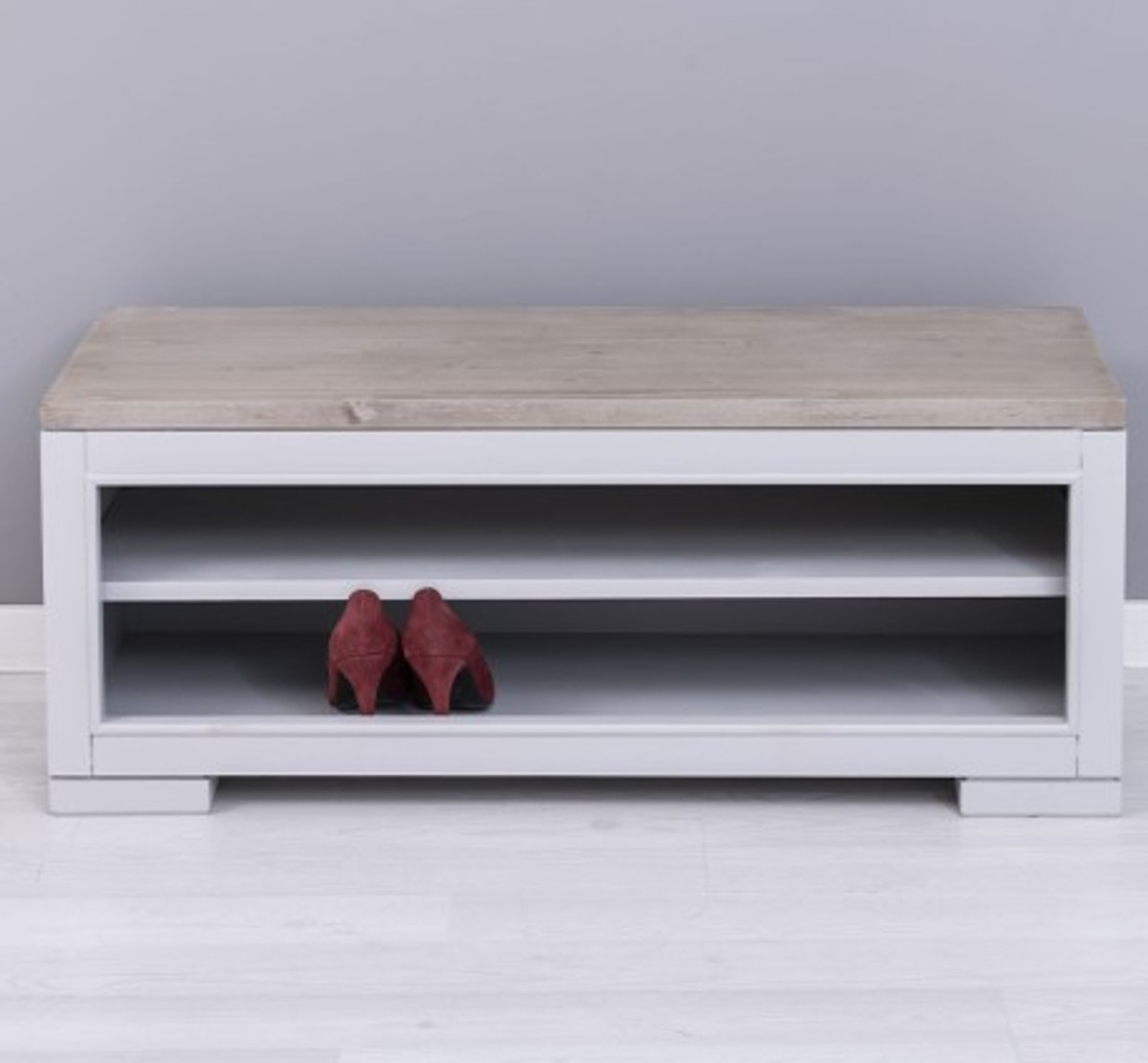 Casa Padrino Zapatero estilo rústico, 100 x 35 x 40 cm Casa Padrino Zapatero estilo rústico, 100 x 35 x 40 cm