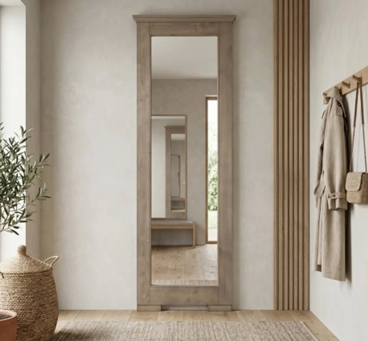 Casa Padrino Miroir style campagne, 60 x 3 x 197 cm Casa Padrino Miroir style campagne, 60 x 3 x 197 cm