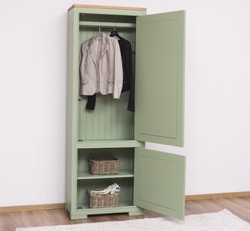 Casa Padrino Armoire style campagne avec 2 portes, 70 x 35 x 197 cm Casa Padrino Armoire style campagne avec 2 portes, 70 x 35 x 197 cm