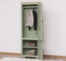 Casa Padrino Armoire style campagne avec 2 portes, 70 x 35 x 197 cm Casa Padrino Armoire style campagne avec 2 portes, 70 x 35 x 197 cm