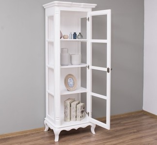 Casa Padrino Vitrine im Landhausstil, 66 x 49 x 190 cm