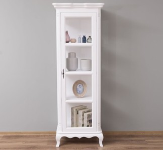 Casa Padrino Vitrine im Landhausstil, 66 x 49 x 190 cm