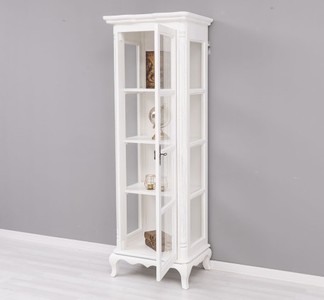Casa Padrino Vitrine im Landhausstil, 66 x 49 x 190 cm