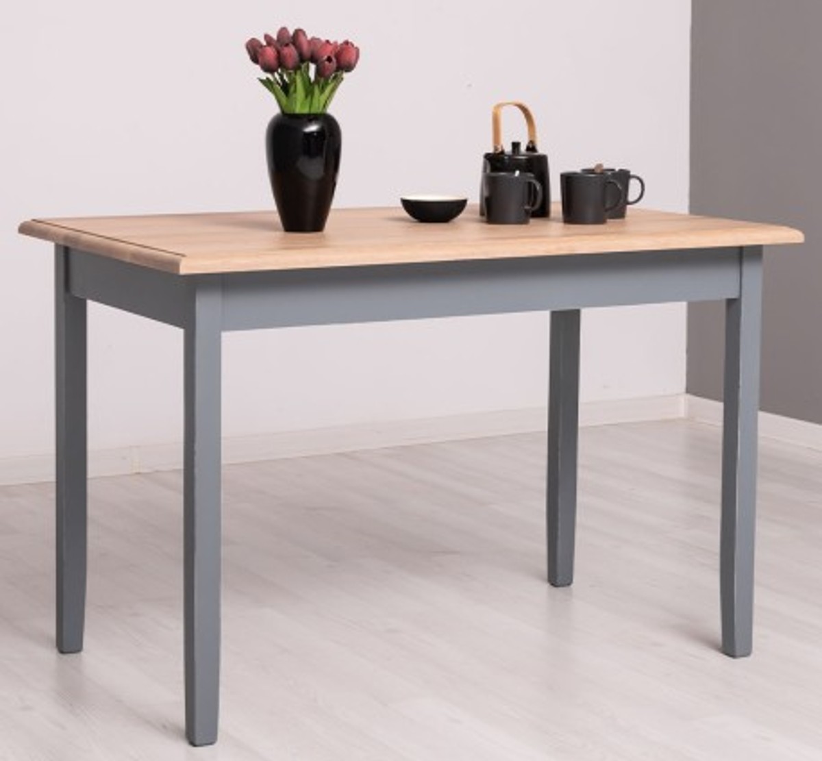 Casa Padrino Mesa de comedor estilo rústico, 120 x 70 x 78 cm Casa Padrino Mesa de comedor estilo rústico, 120 x 70 x 78 cm