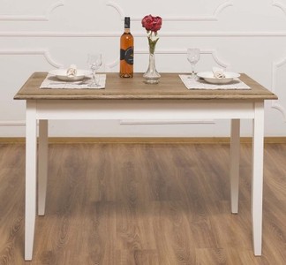 Casa Padrino Mesa de comedor estilo rústico, 120 x 70 x 78 cm Casa Padrino Mesa de comedor estilo rústico, 120 x 70 x 78 cm