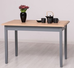 Casa Padrino Mesa de comedor estilo rústico, 120 x 70 x 78 cm Casa Padrino Mesa de comedor estilo rústico, 120 x 70 x 78 cm
