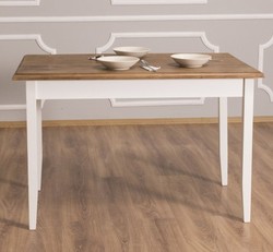 Casa Padrino Mesa de comedor estilo rústico, 120 x 70 x 78 cm Casa Padrino Mesa de comedor estilo rústico, 120 x 70 x 78 cm