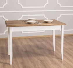 Casa Padrino Mesa de comedor estilo rústico, 120 x 70 x 78 cm Casa Padrino Mesa de comedor estilo rústico, 120 x 70 x 78 cm
