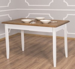 Casa Padrino Mesa de comedor estilo rústico, 120 x 70 x 78 cm Casa Padrino Mesa de comedor estilo rústico, 120 x 70 x 78 cm