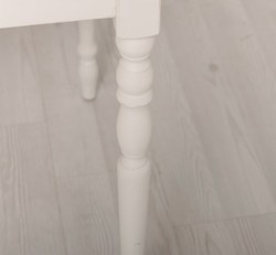 Casa Padrino Esstisch im Landhausstil mit Eichenholzplatte, 120 x 70 x 78 cm Casa Padrino Esstisch im Landhausstil mit Eichenholzplatte, 120 x 70 x 78 cm