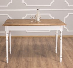 Casa Padrino Mesa de comedor estilo rústico, 140 x 70 x 78 cm Casa Padrino Mesa de comedor estilo rústico, 140 x 70 x 78 cm
