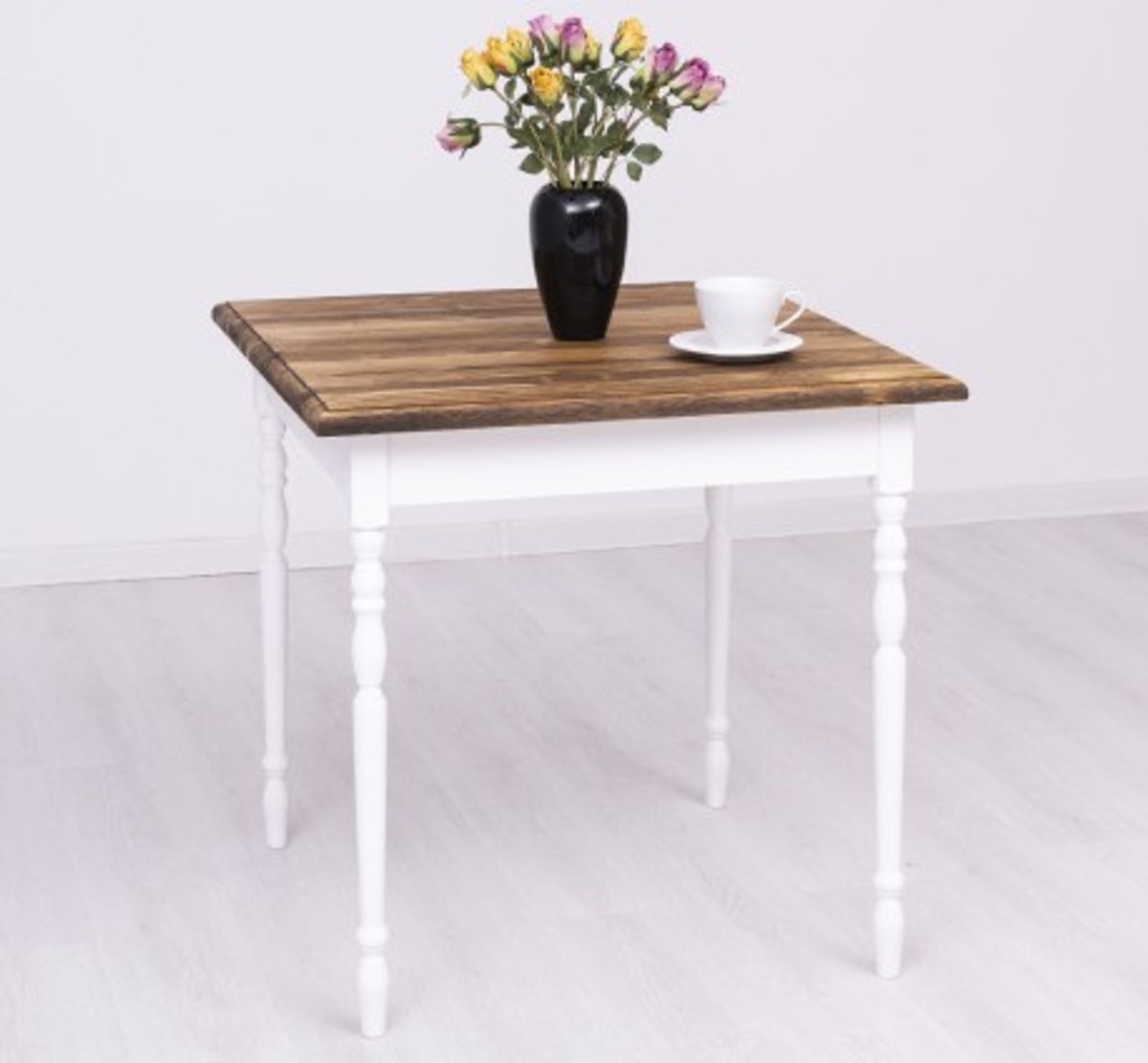 Casa Padrino Esstisch im Landhausstil, 80 x 80 x 78 cm Casa Padrino Esstisch im Landhausstil, 80 x 80 x 78 cm