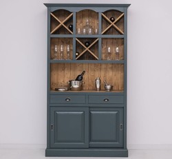 Casa Padrino Mostrador estilo rústico, 120 x 41 x 210 cm Casa Padrino Mostrador estilo rústico, 120 x 41 x 210 cm