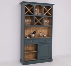 Casa Padrino Mostrador estilo rústico, 120 x 41 x 210 cm Casa Padrino Mostrador estilo rústico, 120 x 41 x 210 cm