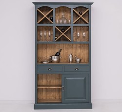 Casa Padrino Mostrador estilo rústico, 120 x 41 x 210 cm Casa Padrino Mostrador estilo rústico, 120 x 41 x 210 cm