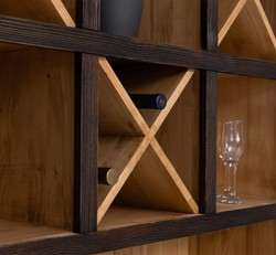 Casa Padrino Mostrador estilo rústico, 120 x 41 x 210 cm Casa Padrino Mostrador estilo rústico, 120 x 41 x 210 cm