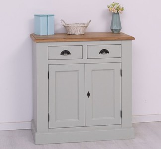 Casa Padrino Sideboard im Landhausstil mit 2 Türen und 2 Schubladen, 90 x 47 x 93 cm