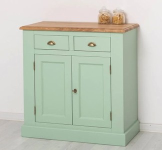 Casa Padrino Sideboard im Landhausstil mit 2 Türen und 2 Schubladen, 90 x 47 x 93 cm
