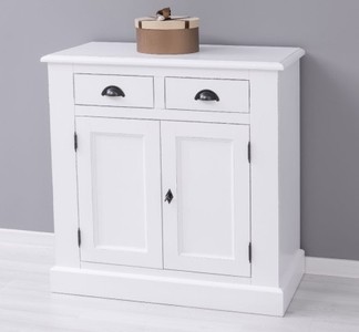 Casa Padrino Sideboard im Landhausstil mit 2 Türen und 2 Schubladen, 90 x 47 x 93 cm