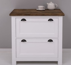Casa Padrino Mobile da cucina stile country con 2 cassetti e piano in rovere, 92 x 65 x 90 cm Casa Padrino Mobile da cucina stile country con 2 cassetti e piano in rovere, 92 x 65 x 90 cm