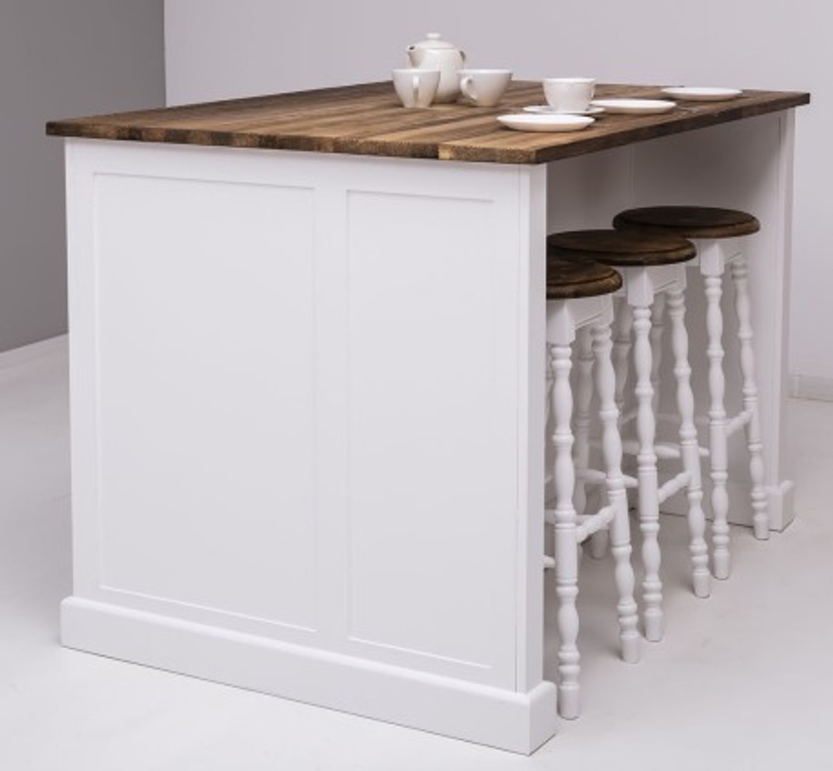 Casa Padrino Mueble de cocina estilo rústico, 160 x 110 x 110 cm Casa Padrino Mueble de cocina estilo rústico, 160 x 110 x 110 cm