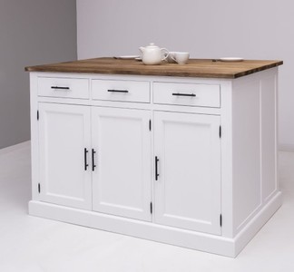 Casa Padrino Küchenschrank im Landhausstil, 160 x 110 x 110 cm