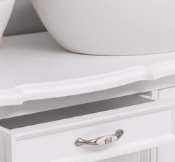 Casa Padrino Mueble de lavabo estilo rústico con 2 puertas y 3 cajones, 150 x 54 x 75 cm Casa Padrino Mueble de lavabo estilo rústico con 2 puertas y 3 cajones, 150 x 54 x 75 cm